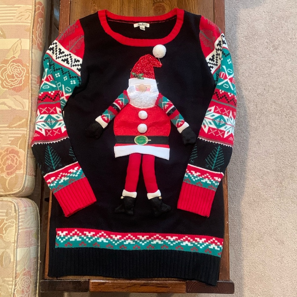 Christmas Sweater Mini Dress